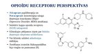 Prezentācija 'Opioīdu receptori', 14.