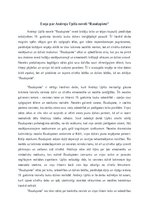 Eseja 'Eseja par noveli “Raudupiete”', 1.