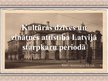 Prezentācija 'Kultūras dzīves un zinātnes attīstība Latvijā starpkaru periodā', 1.