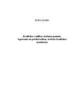 Referāts 'Kvalitātes vadības sistēmas pamati, ieguvumi un priekšrocības, ieviešot kvalitāt', 1.