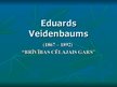 Prezentācija 'Eduarda Veidenbauma dzejoļu krājuma "Cēlajais gars" analīze', 1.