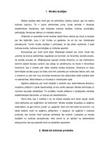 Konspekts 'Modes studijas', 2.