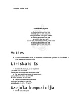 Referāts 'Klāva Elsberga dzejas analīze', 5.