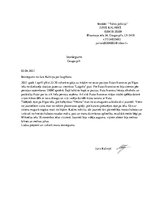 Konspekts 'Iesniegums valsts policijai', 1.