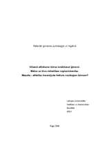 Referāts 'Ģimenes psiholoģija', 1.