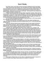 Konspekts 'Curt Cobein (Kurts Kobeins)', 1.