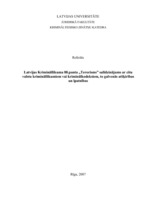 Referāts 'Latvijas Krimināllikuma 88.panta "Terorisms" salīdzinājums ar citu valstu krimin', 1.
