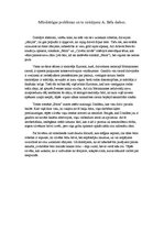 Eseja 'Mūsdienīgas problēmas un to risinājums A.Bela darbos', 1.