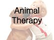 Prezentācija 'Animal Therapy', 1.