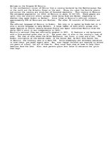 Eseja 'Welcome to the Kingdom of Morocco', 1.