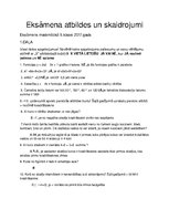 Paraugs 'Matemātikas testa atbildes un skaidrojumi 9.klasei', 1.