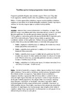 Konspekts 'Veselības sporta treniņa programma vienam mēnesim', 1.