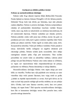 Konspekts 'Jautājumi un atbildes politikas teorijā', 1.