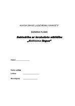 Biznesa plāns 'Sabiedrība ar ierobežotu atbildību "Bellisima lingua” ', 1.