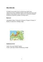 Konspekts 'Trīs dienu maršruts pa Latviju', 2.