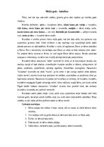 Eseja 'Mūža gods - kūmības', 1.