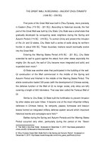 Eseja 'The Great Wall of China', 4.