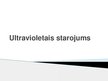 Prezentācija 'Ultravioletais starojums', 1.