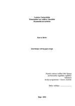 Referāts 'Investīcijas vērtspapīru tirgū', 1.