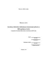 Referāts 'Investīciju efektivitātes salīdzinājums nekustamajā īpašumā un SEB ieguldījumu f', 1.