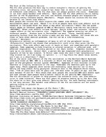 Eseja 'The Risk of the Influenza Vaccine', 1.