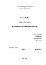 Referāts 'Grāmatveža profesija mūsdienās', 1.