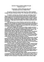 Referāts 'Nacistiskās Vācijas ārpolitiskā stratēģija 1939.gada pavasarī un vasarā', 1.