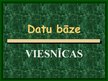 Prezentācija 'Datu bāzes "Viesnīcas" prezentācija', 1.