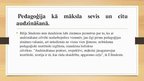 Prezentācija 'J.Studenta pedagoģiskie uzskati', 11.