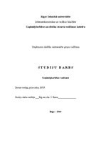 Referāts 'Uzņēmuma darbībā ieinteresēto grupu vadīšana', 1.