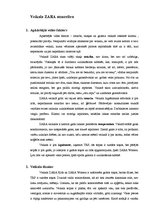 Konspekts 'Veikala "Zara" apraksts', 2.