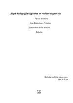 Referāts 'Kvalitatīvas skolas attīstība', 1.