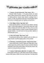 Konspekts 'Vizuālā māksla', 1.