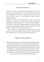 Referāts 'Renesanse', 4.