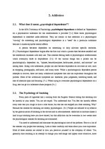 Referāts 'The Psychology of Smoking', 4.