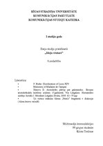 Eseja 'Luijs XIV', 1.