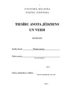 Referāts 'Tiesību avota jēdziens un veidi', 1.