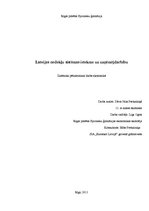Referāts 'Latvijas nodokļu sistēmas ietekme uz uzņēmējdarbību', 1.