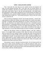 Eseja 'Kultūra - manas personības veidotāja', 1.