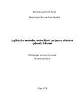 Konspekts 'Projektu vadība', 1.