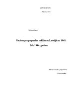 Referāts 'Nacistu propagandas reklāmas Latvijā no 1941. līdz 1944.gadam', 1.