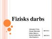 Prezentācija 'Fizisks darbs', 1.