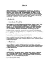 Konspekts 'Metāli', 1.