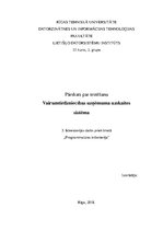 Konspekts 'Testēšanas plāns - vairumtirdzniecības uzņēmuma uzskaites sistēma', 1.