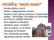 Prezentācija 'Saldus novada naktsmītnes', 10.