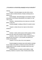 Referāts 'Vai humānisms un demokrātija noved pie visatļautības?', 1.