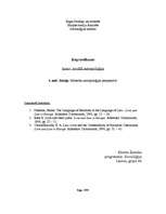 Konspekts 'Mīlestība antropoloģijas perspektīvā', 1.