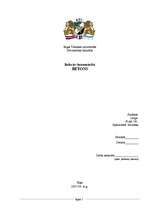 Referāts 'Betons', 1.