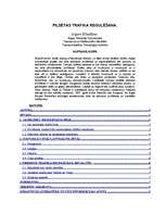 Referāts 'Pilsētas satiksmes regulēšana', 1.