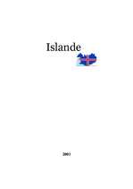 Referāts 'Islande', 1.